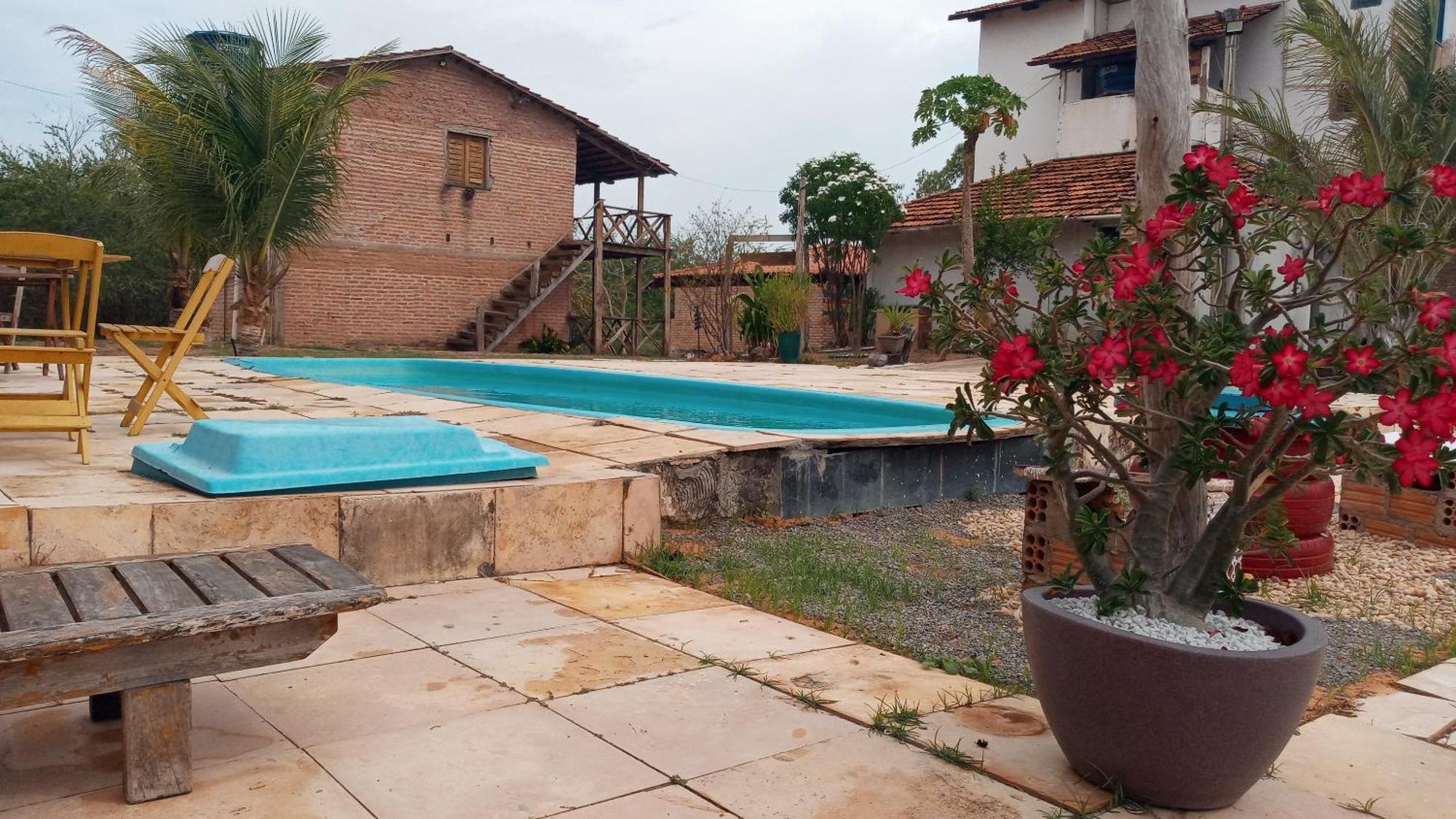 Camping E Pousada Tres Lagoas Hotel ลุยส์กอร์เรยา ภายนอก รูปภาพ